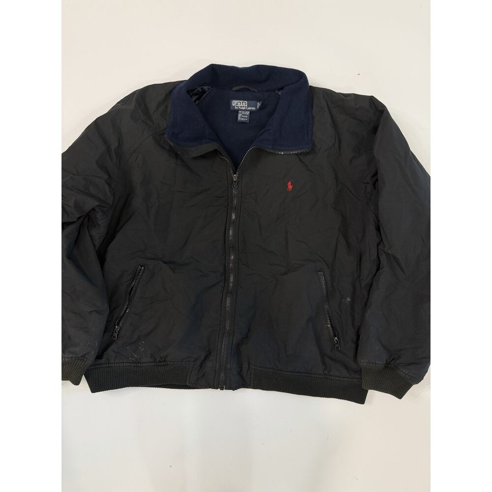 Vtg Ralph Lauren Polo Vintage Men’s Black Jacket Size XXL RN 41381